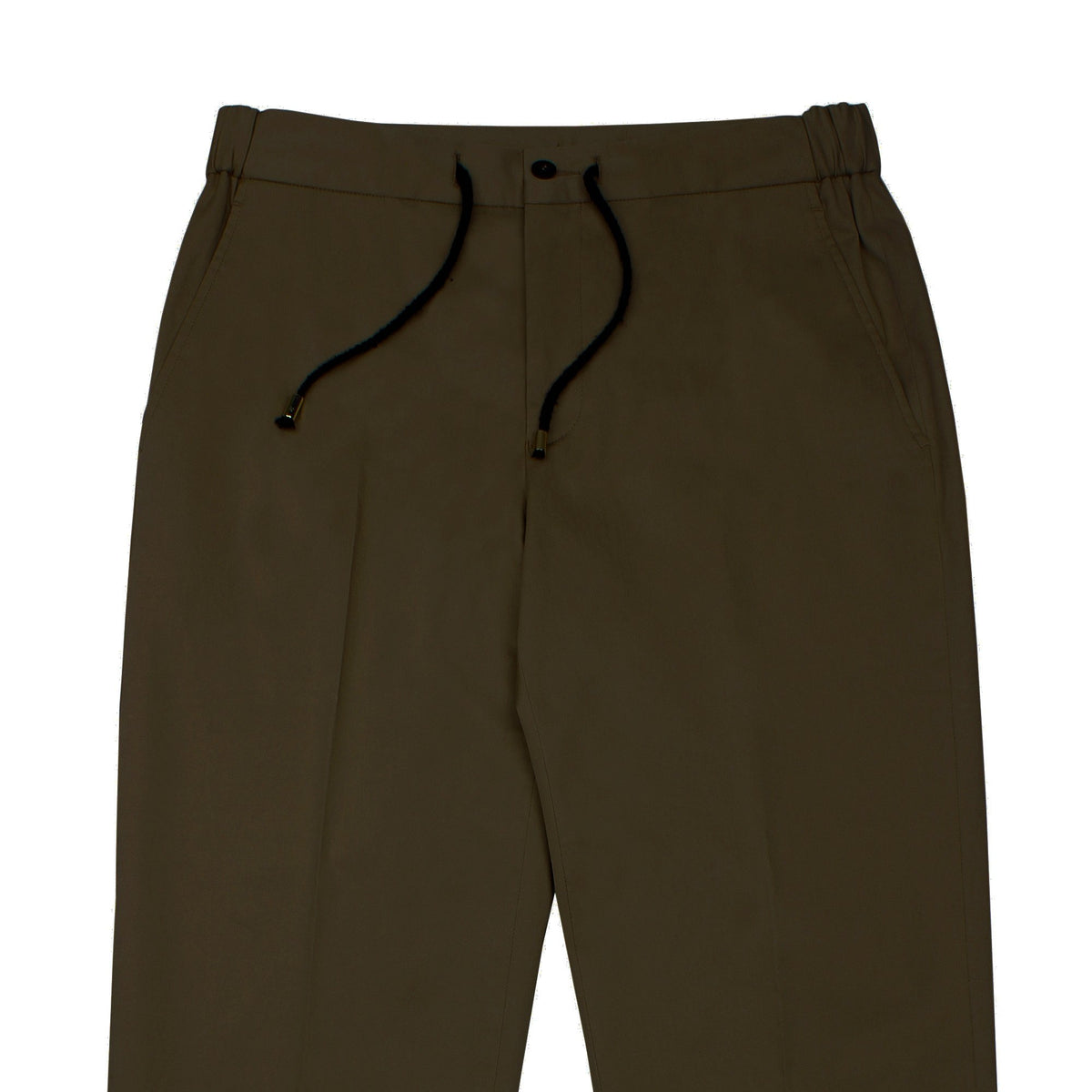 Cappucino Tailored Drawstring Chino